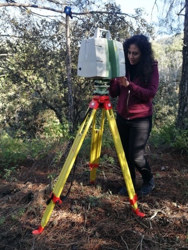 (English) 2nd Field trip organised by FoE and collection of Terrestrial Laser Scanning data