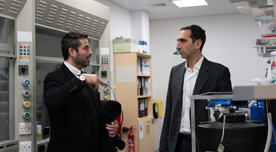 Health Minister of Cyprus Visits WHL