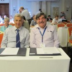 Prof. Anayiotos (Vice-Rector at CUT) and Prof. Gekas (Faculty Dean)