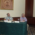 Dov Prusky and Jim Adaskaveg, moderators of postharvest pathology session